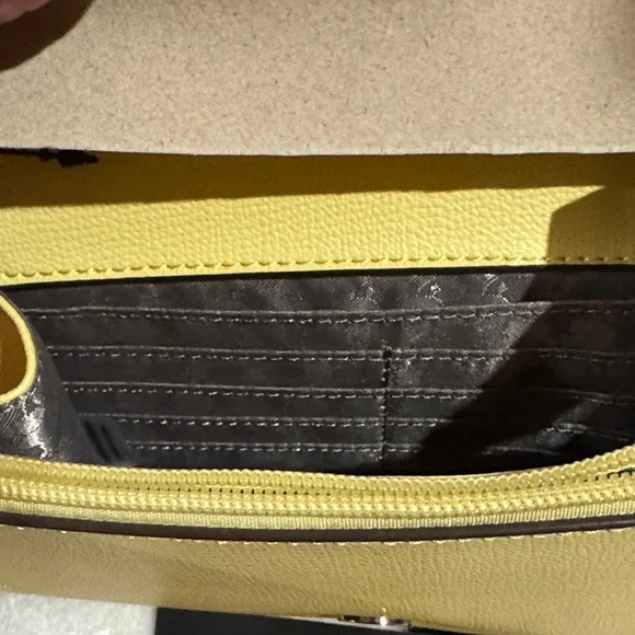 Karl Lagerfeld Vibrant Yellow Crossbody Bag - Picture 6 of 10